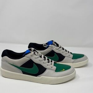 Nike Men's SB Force 58 Premium ‘Light Bone Malachite’  Skate Sneakers 12 NWOT